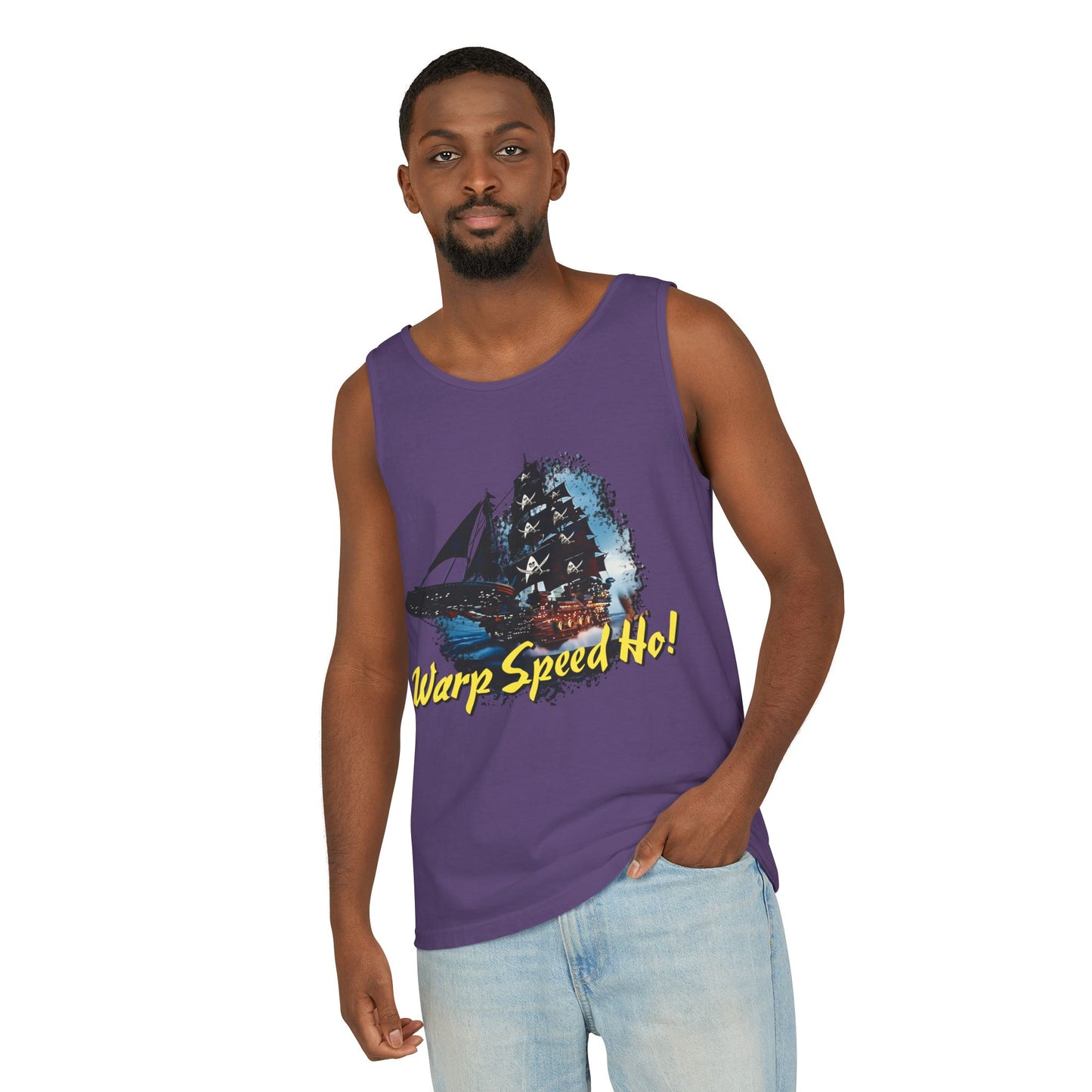 Warp Speed Ho! Tank Top (Star Trek Pirates)