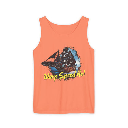 Warp Speed Ho! Tank Top (Star Trek Pirates)