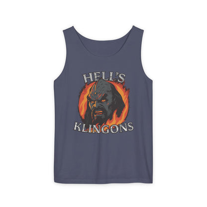 Hell's Klingons Unisex Garment-Dyed Tank Top