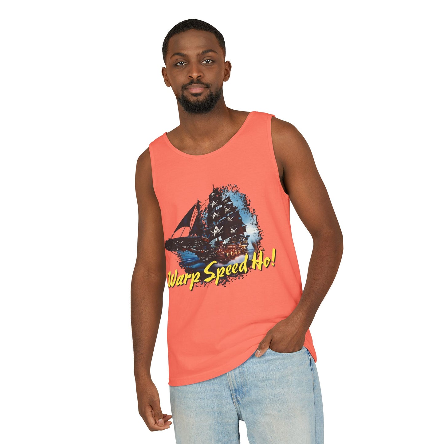 Warp Speed Ho! Tank Top (Star Trek Pirates)