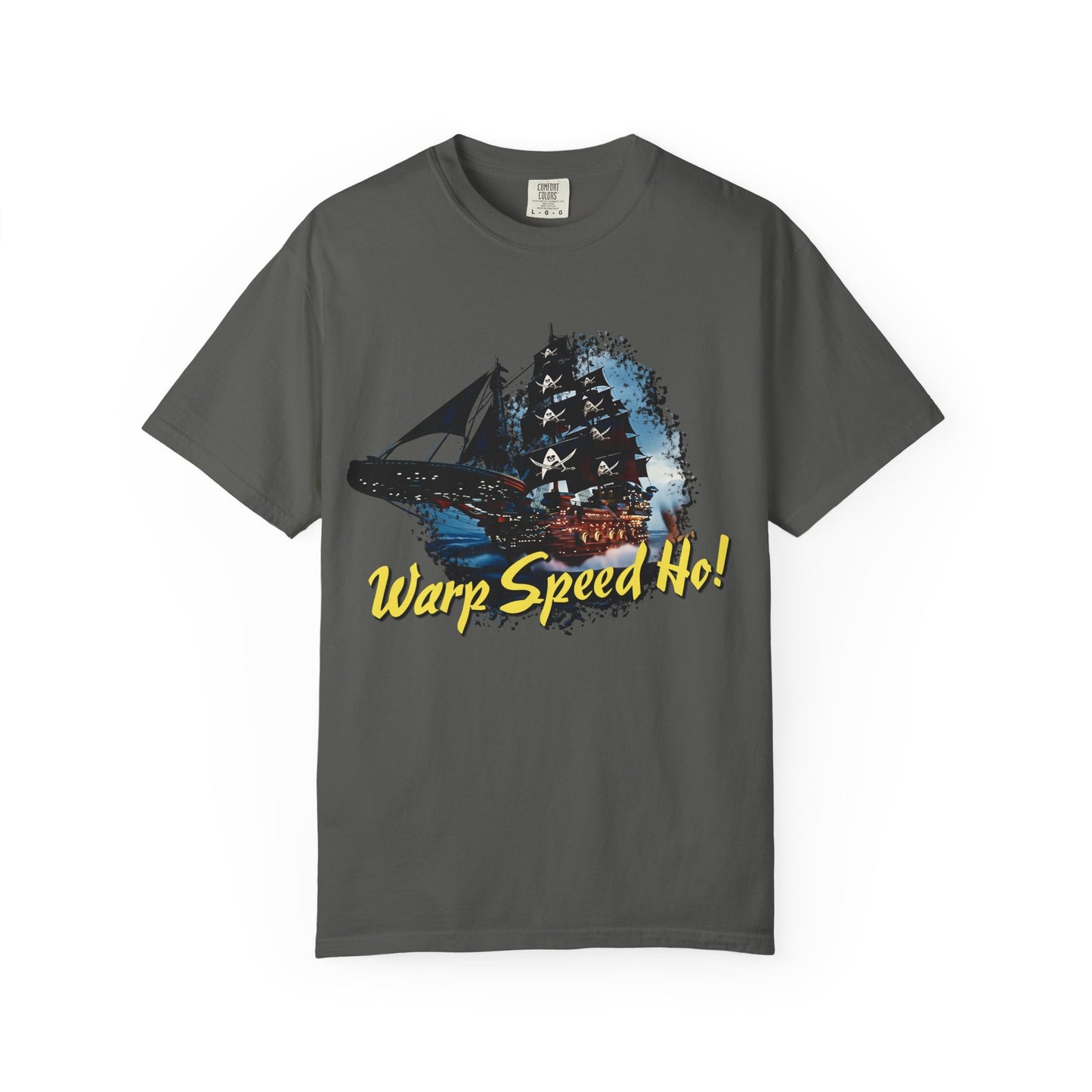 Warp Speed Ho! T-Shirt (Star Trek Pirates)