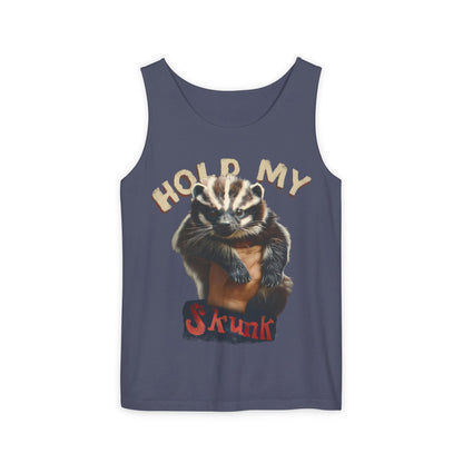 Hold My Skunk! Unisex Tank Top