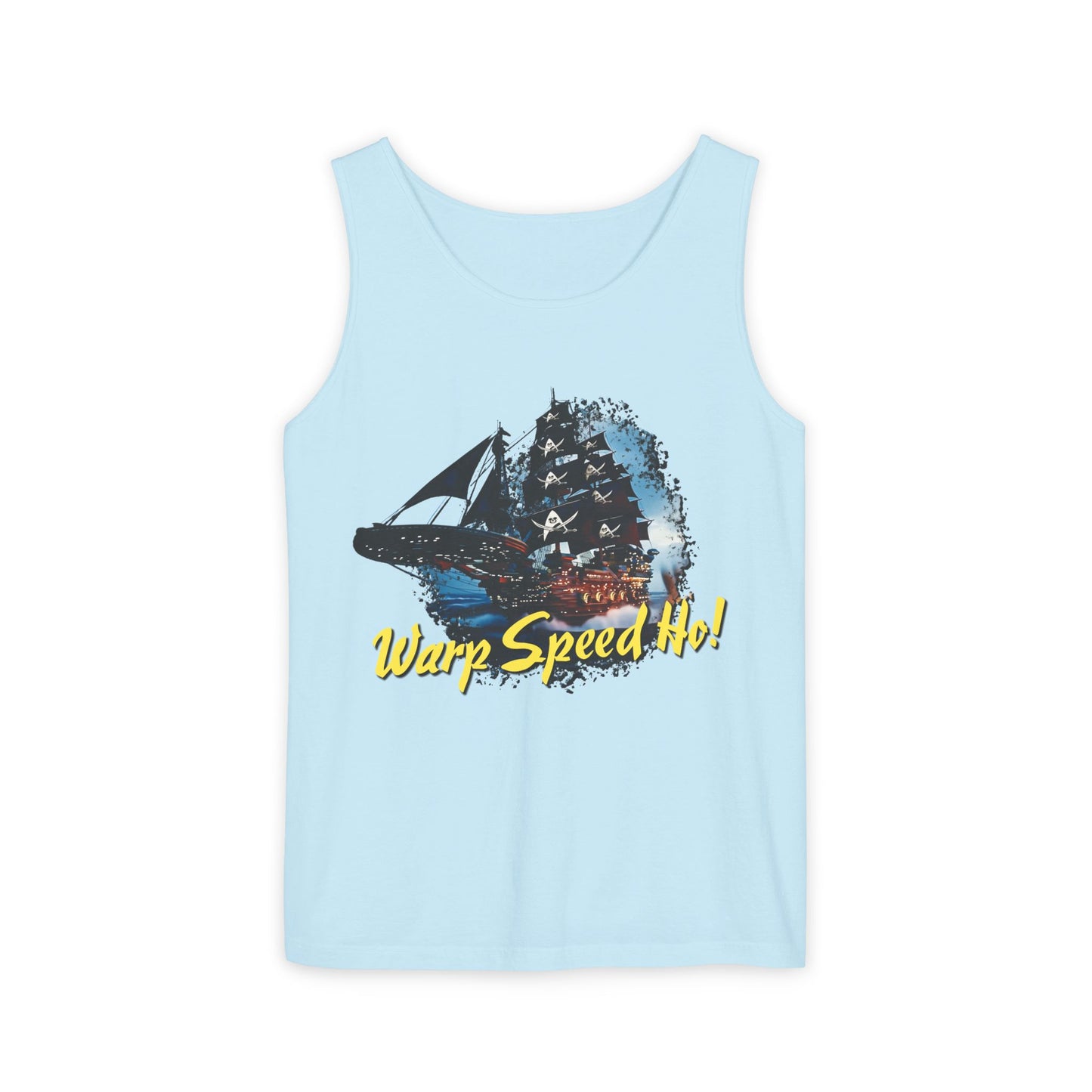 Warp Speed Ho! Tank Top (Star Trek Pirates)