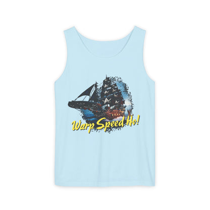Warp Speed Ho! Tank Top (Star Trek Pirates)