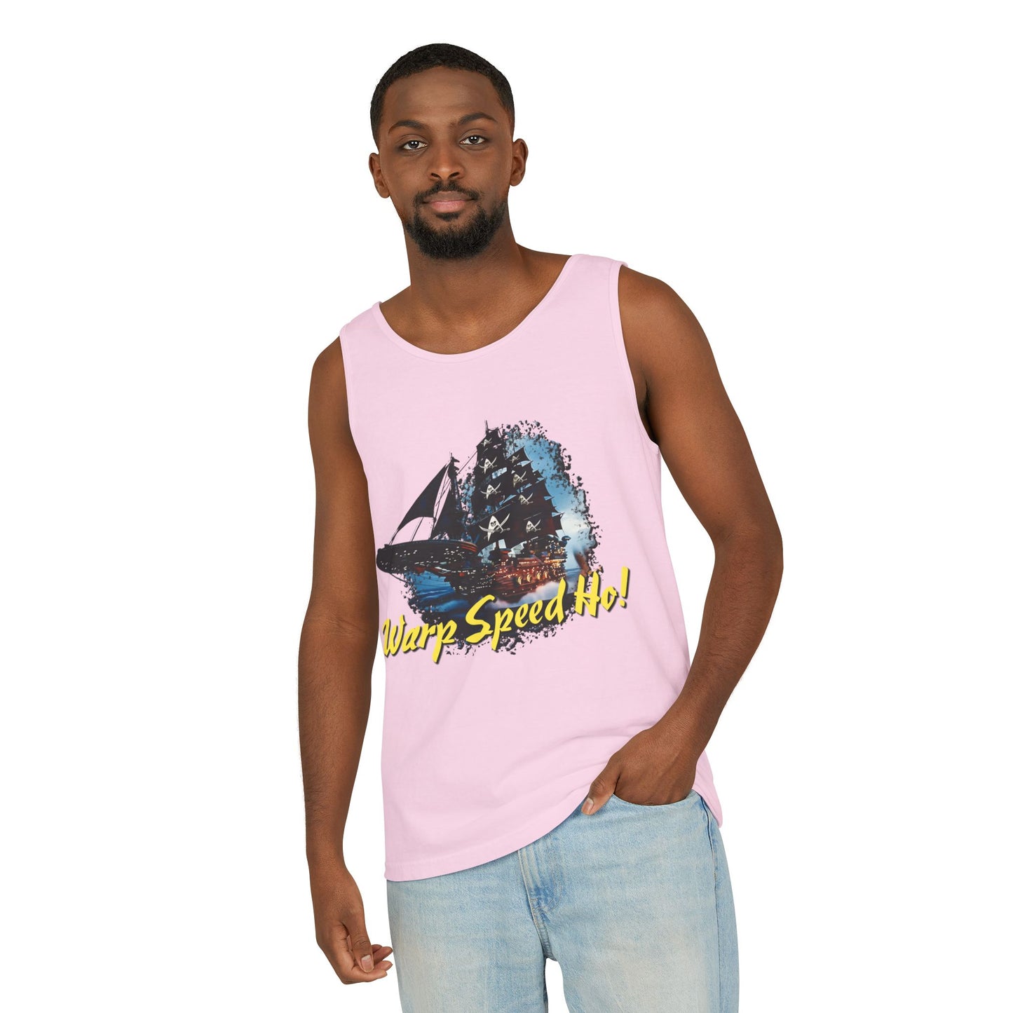 Warp Speed Ho! Tank Top (Star Trek Pirates)