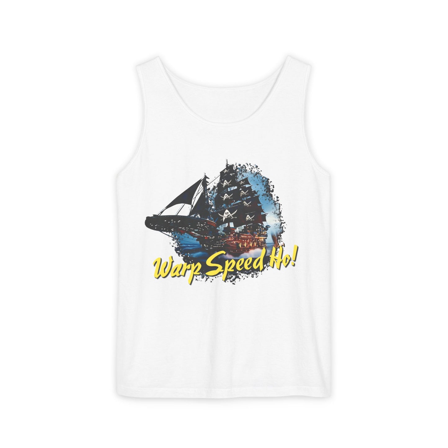 Warp Speed Ho! Tank Top (Star Trek Pirates)