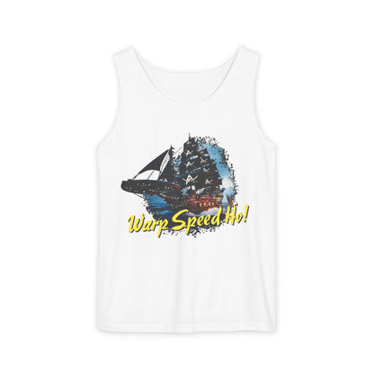 Warp Speed Ho! Tank Top (Star Trek Pirates)