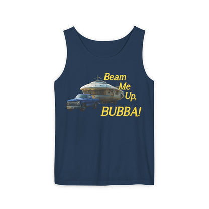Beam Me Up, BUBBA! Unisex Tank Top