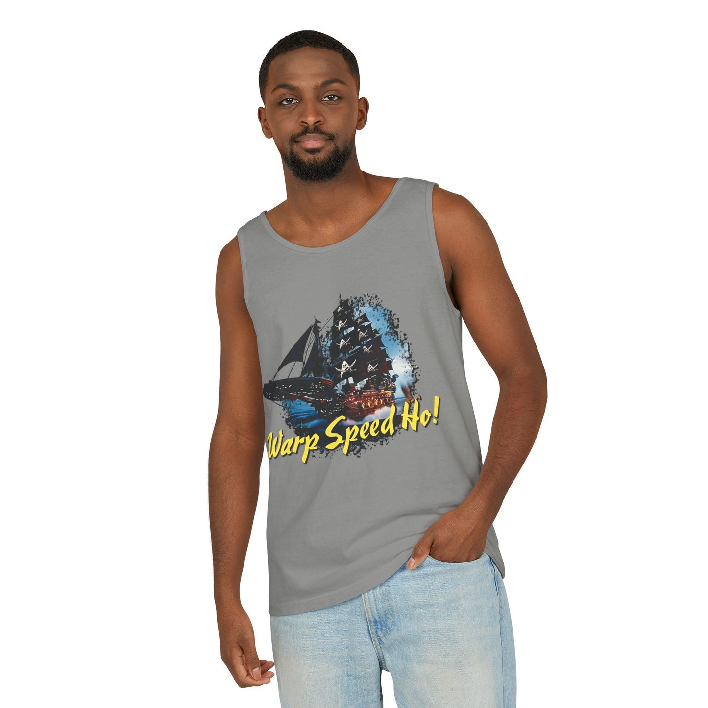 Warp Speed Ho! Tank Top (Star Trek Pirates)