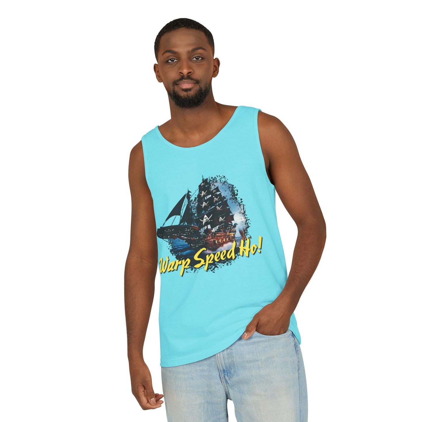 Warp Speed Ho! Tank Top (Star Trek Pirates)