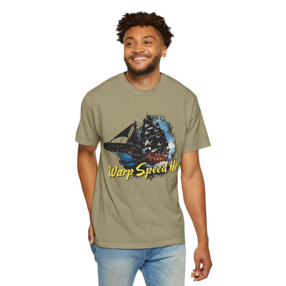 Warp Speed Ho! T-Shirt (Star Trek Pirates)