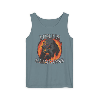 Hell's Klingons Unisex Garment-Dyed Tank Top