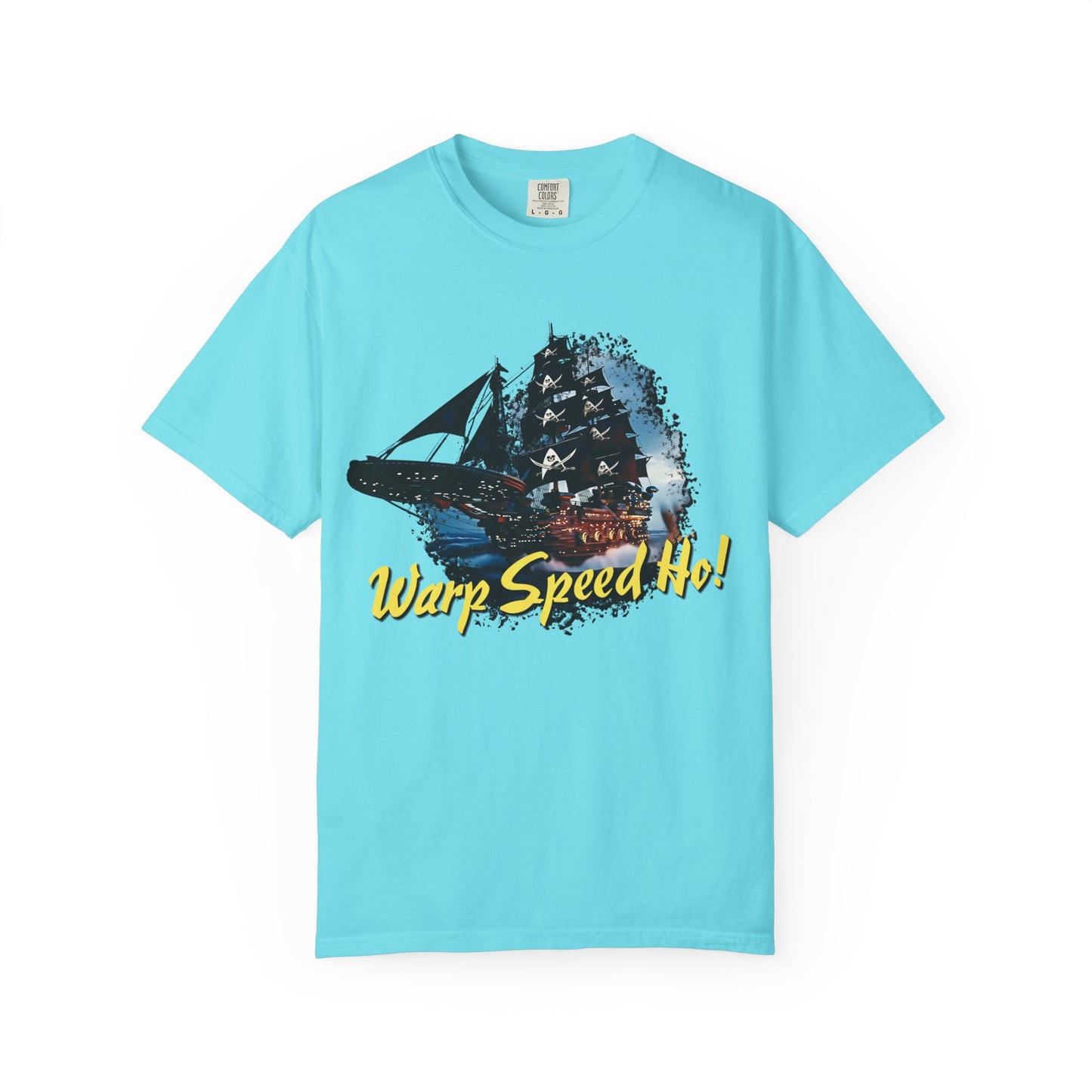 Warp Speed Ho! T-Shirt (Star Trek Pirates)