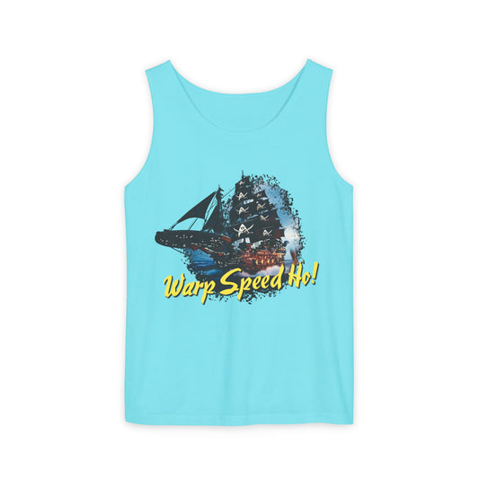 Warp Speed Ho! Tank Top (Star Trek Pirates)