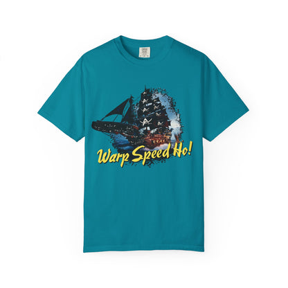 Warp Speed Ho! T-Shirt (Star Trek Pirates)