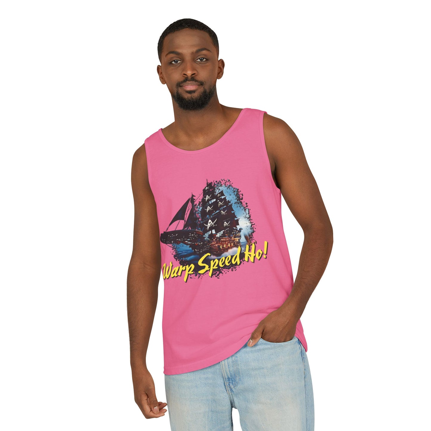 Warp Speed Ho! Tank Top (Star Trek Pirates)