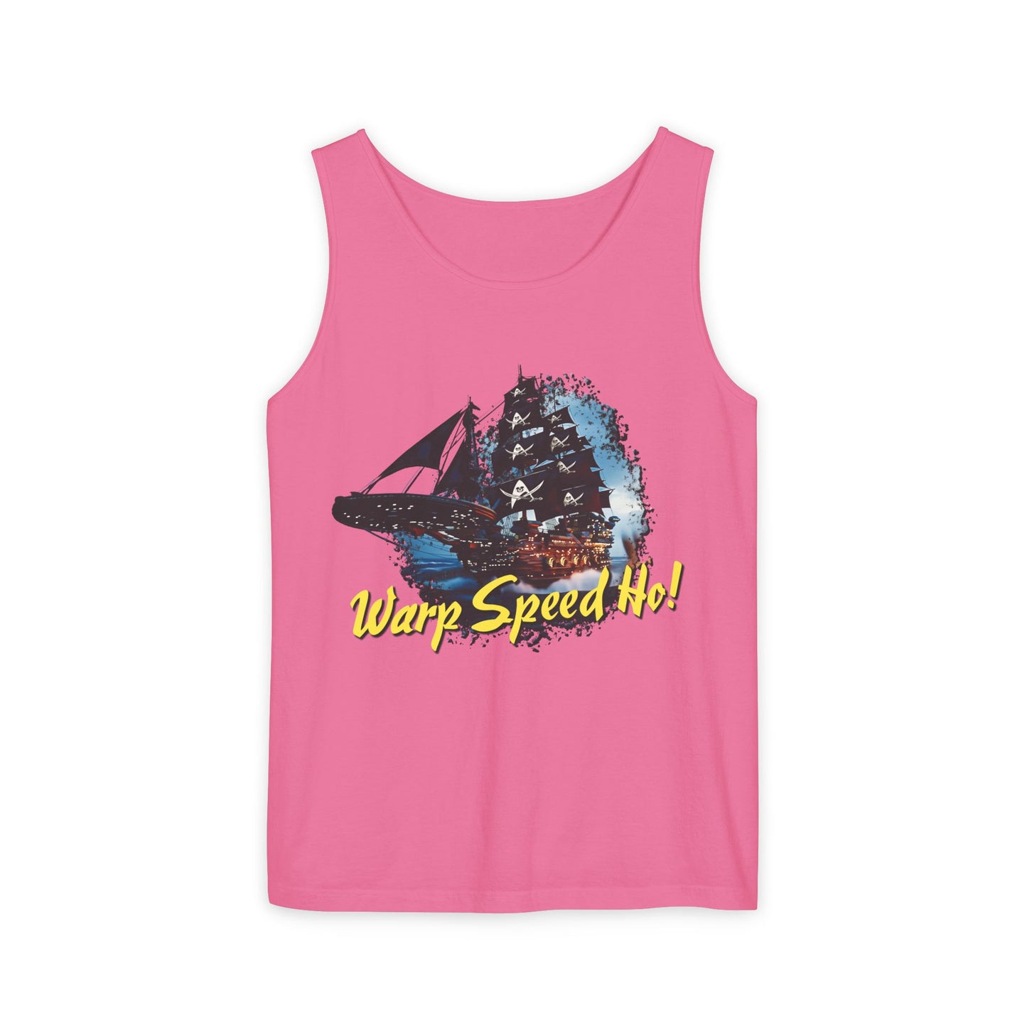 Warp Speed Ho! Tank Top (Star Trek Pirates)