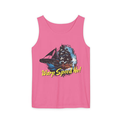 Warp Speed Ho! Tank Top (Star Trek Pirates)