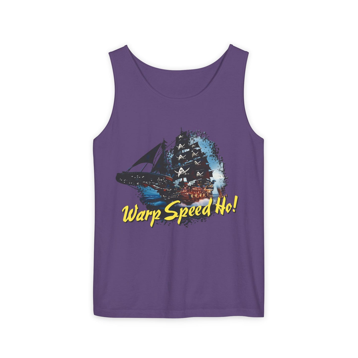 Warp Speed Ho! Tank Top (Star Trek Pirates)