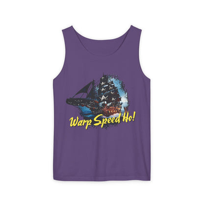 Warp Speed Ho! Tank Top (Star Trek Pirates)