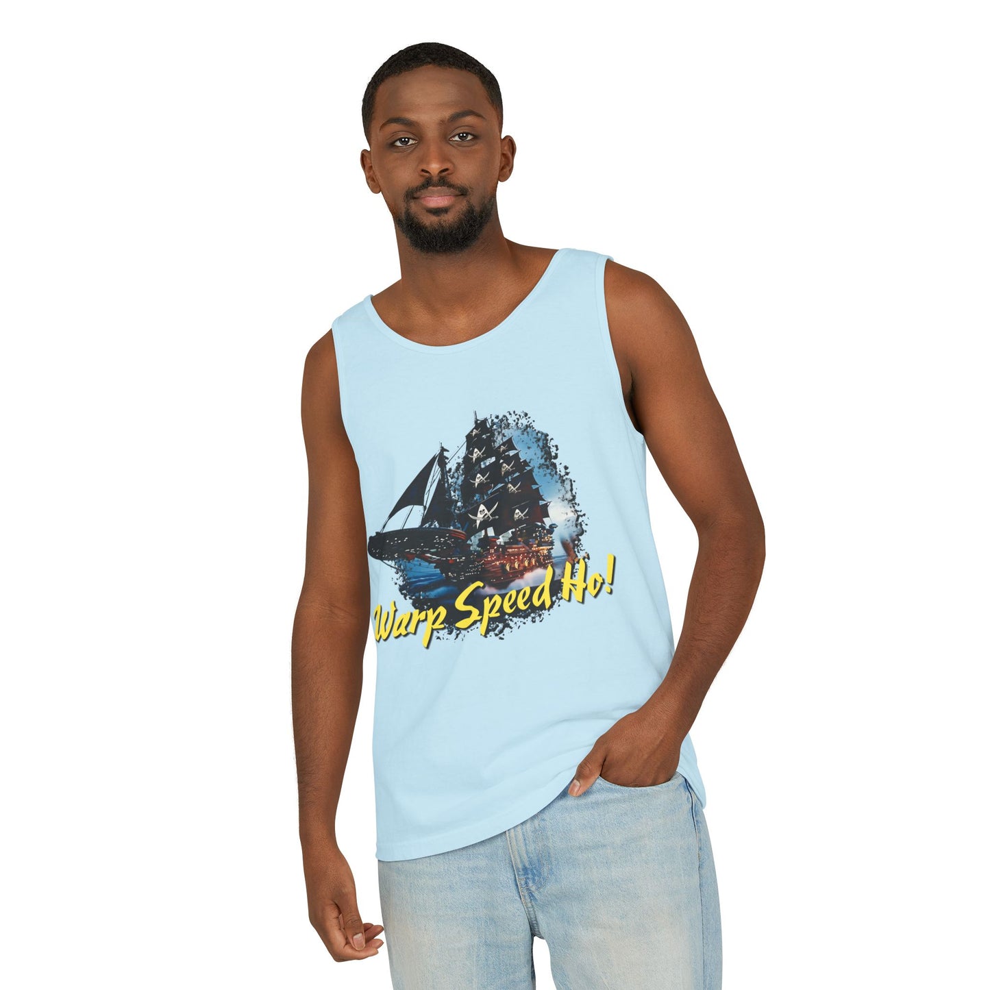 Warp Speed Ho! Tank Top (Star Trek Pirates)