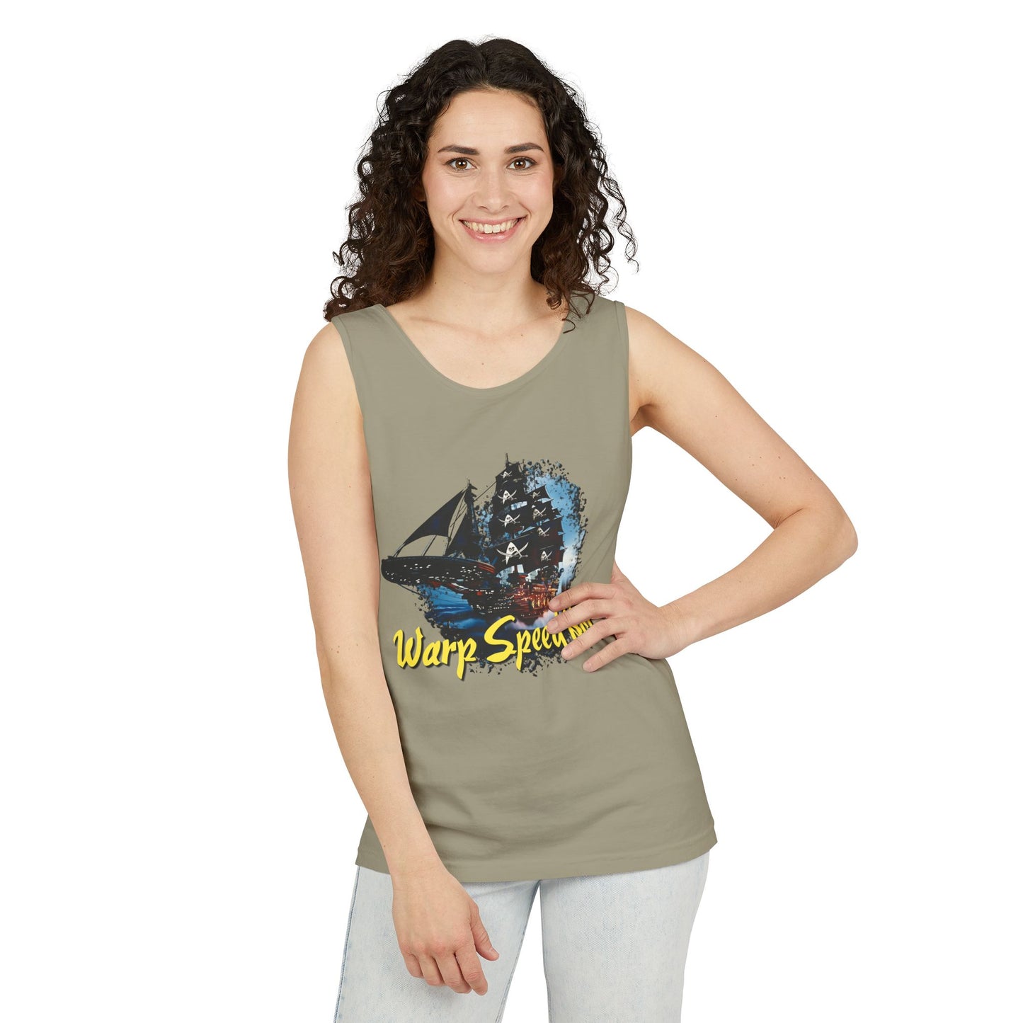 Warp Speed Ho! Tank Top (Star Trek Pirates)