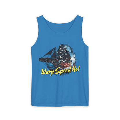 Warp Speed Ho! Tank Top (Star Trek Pirates)
