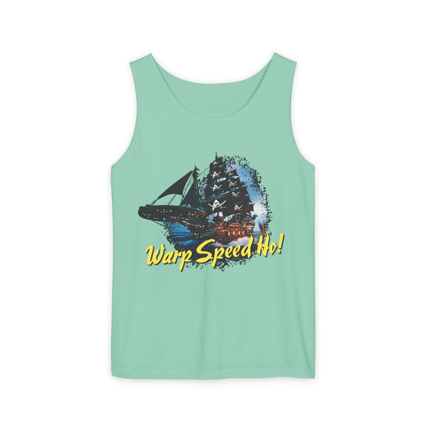 Warp Speed Ho! Tank Top (Star Trek Pirates)