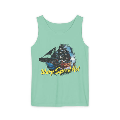 Warp Speed Ho! Tank Top (Star Trek Pirates)