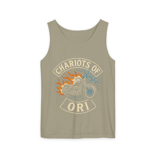 Chariots of Ori Unisex Garment-Dyed Tank Top