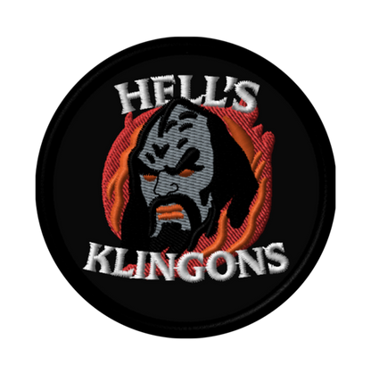 Hell's Klingons Embroidered Patch