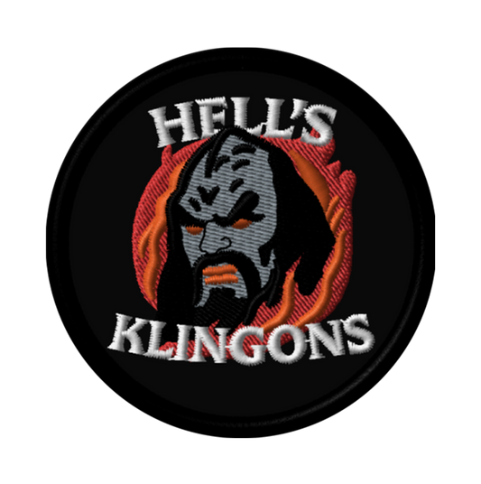 Hell's Klingons Embroidered Patch